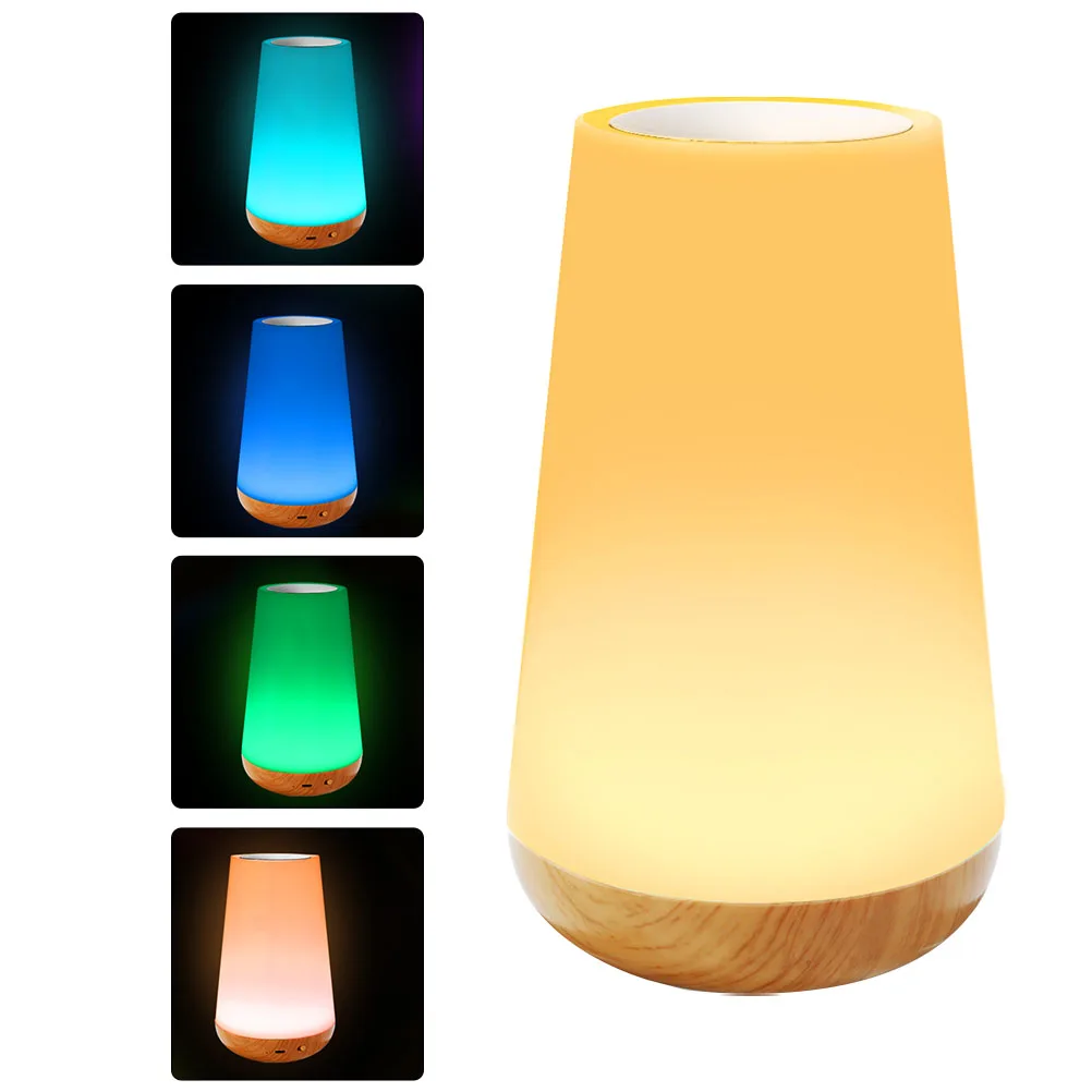 

1 Set Touch Bedside Night Lamp Creative Decorative Small Atmosphere Lamp For Bedroom Home Party Desktop Lighting Adornment 123