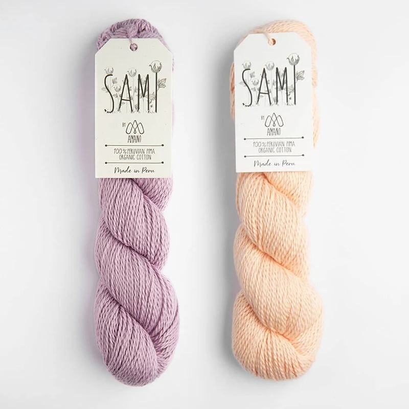 164yds/150 mtrs 50g/matassa Amano Sami filato dal perù