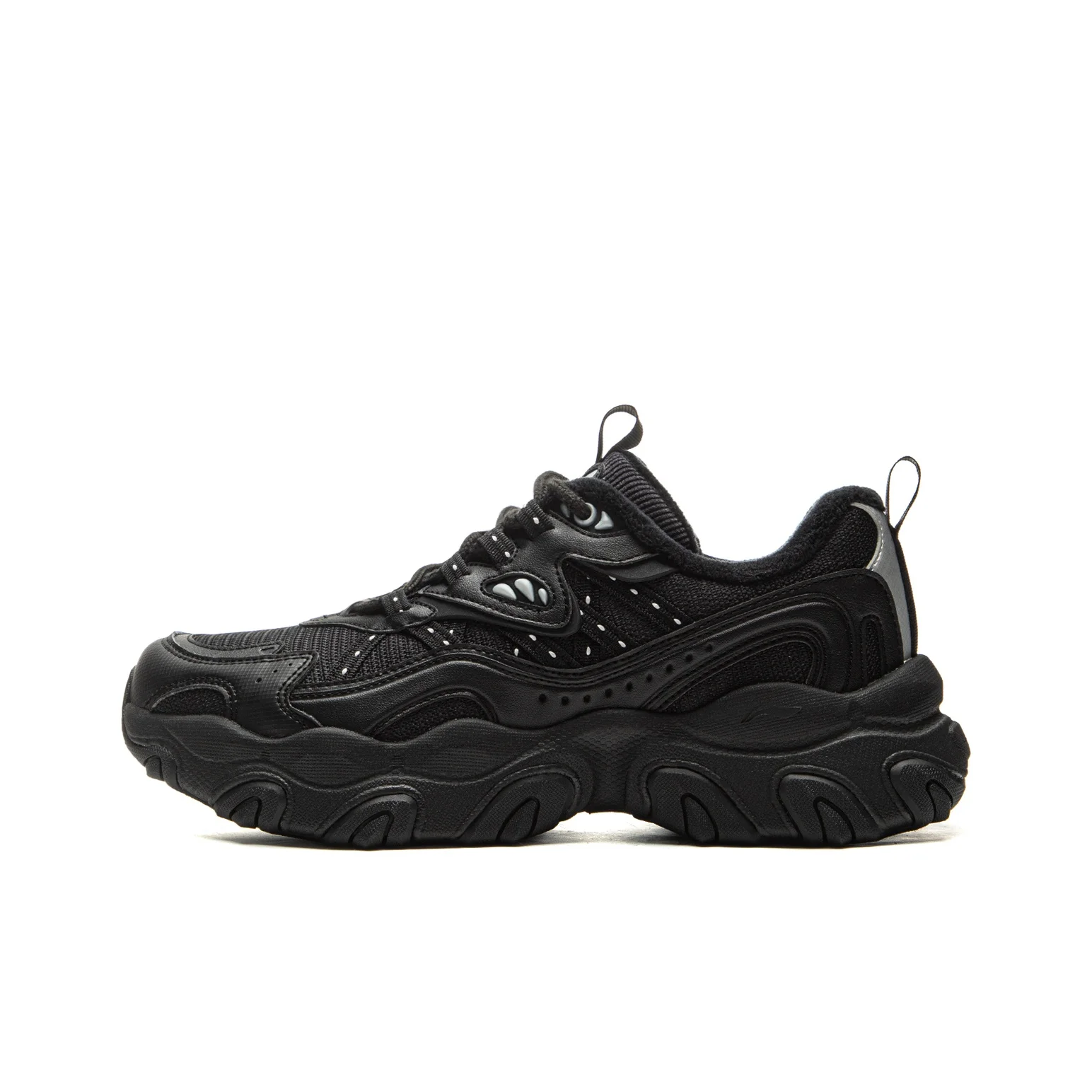 Li Ning X Claw Lite 3 Fleece Lined Classic And Versatile Vintage Fashion Trend Platform Height Increasing Rebound AGCV390-8
