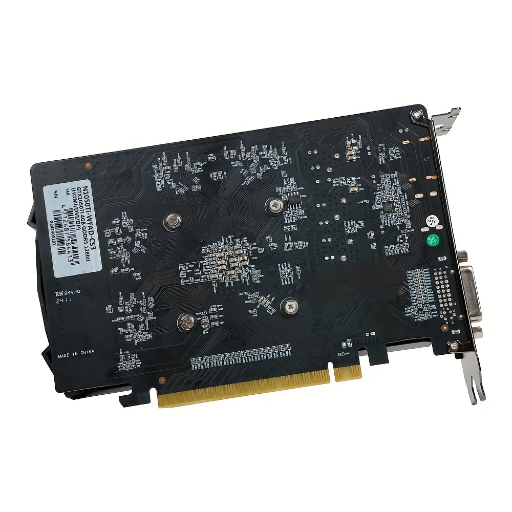 SEJISHI NEW Geforce GTX1050Ti 4G 4GB NVIDIA بطاقة الرسومات GDDR5 128bit 14NM بطاقة الفيديو NVIDIA بطاقة الفيديو GPU placa de video