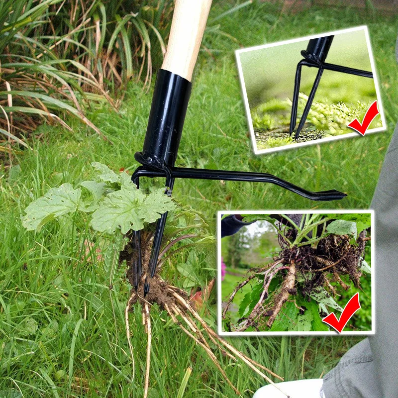 Weeder The Stand Up Weed Puller Tool Claw Weeder Root Remover Outdoor Killer Tool With Foot Pedal Accessory