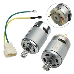 Electric Car Motor 570 12V 35000RPM For Kids Electric Car Motor RS550 RS390 RS380 12V 6V RS555 24V 10 Teeth 1cm Tool Parts