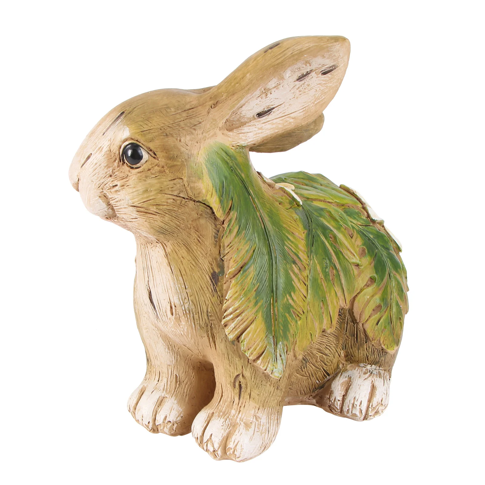 

1Pcs Garden Rabbit Sculpture Resin Bunny Statue Garden Outdoor Decoration Realistic Animal Sculpture Yard Decor