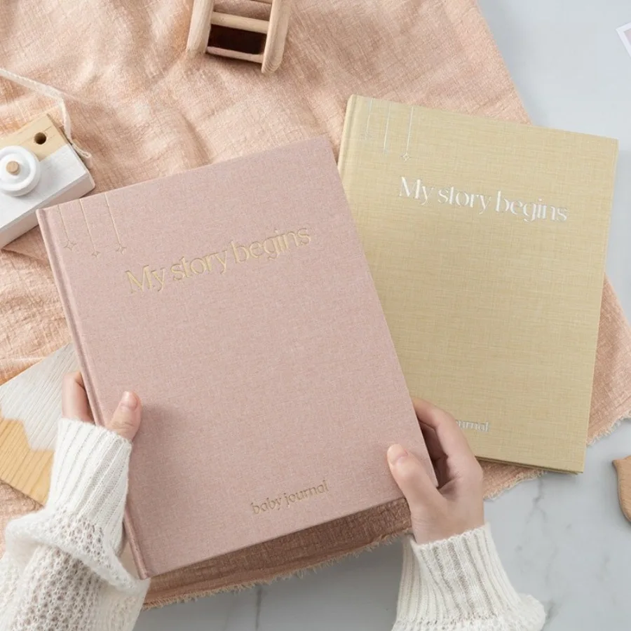 new-fashion-high-color-value-high-grade-growth-record-book-beautiful-baby-memorial-book-hot-thickened-beautiful-record-book