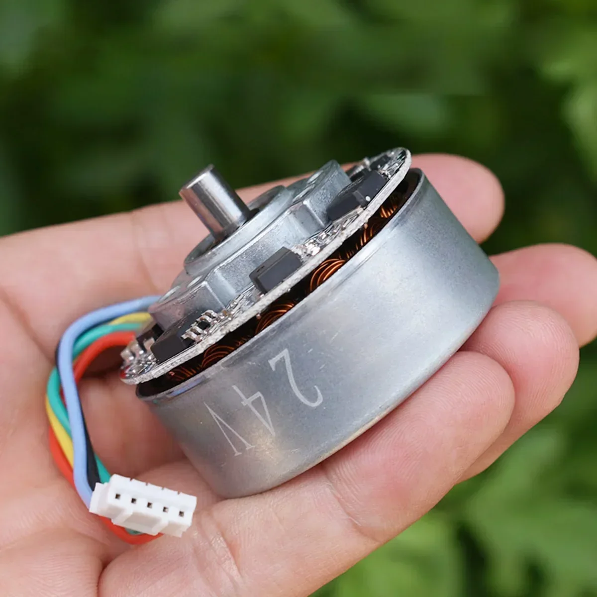 Micro Brushless Motor with Drive Board DC 12V 24V 4700RPM Low Noise Large Torque DCBL Support PWM Speed Control Frequency 3000HZ