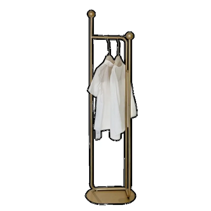 

Nordic bedroom coat rack modern simple creative floor metal hanger hanger