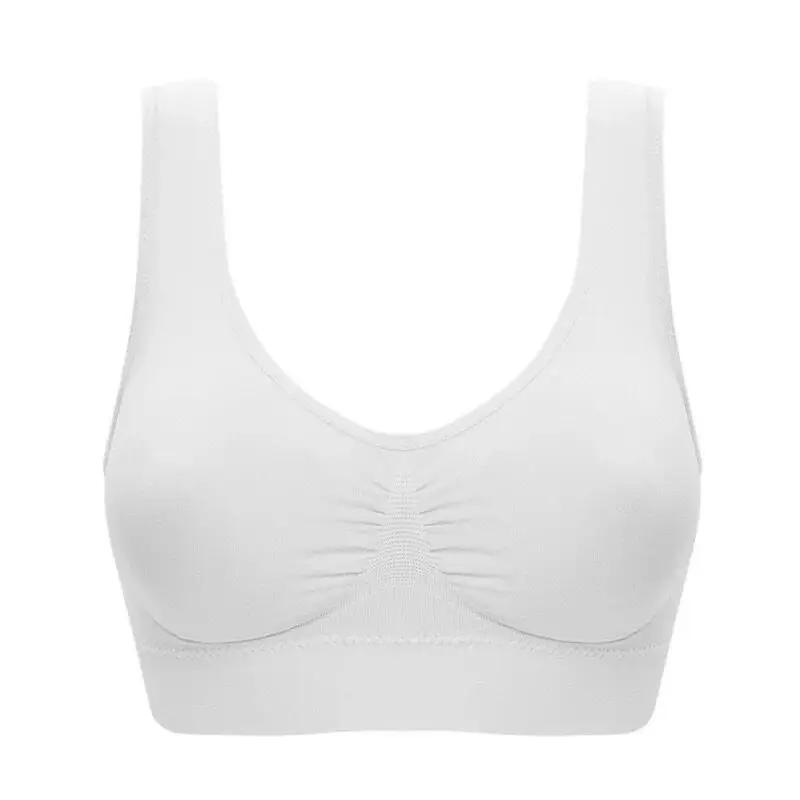 Sexy Women Push Up BREAST Bra Big Size Backless Plus Wireless Brassiere Breathable Seamless 1pcs Soft Underwear