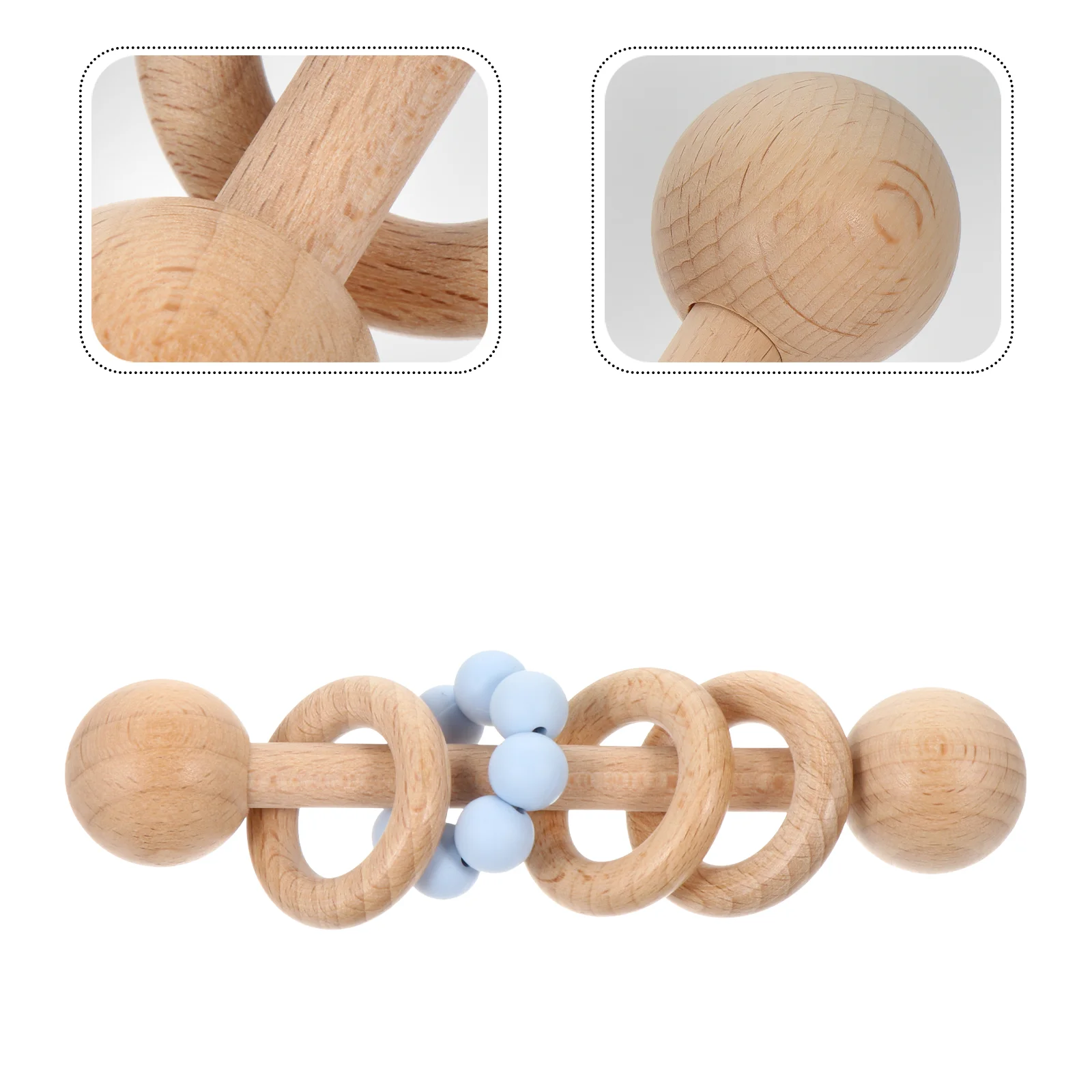 Sound-making Kids Infant Wood Wooden Early Educational Plaything Grasping