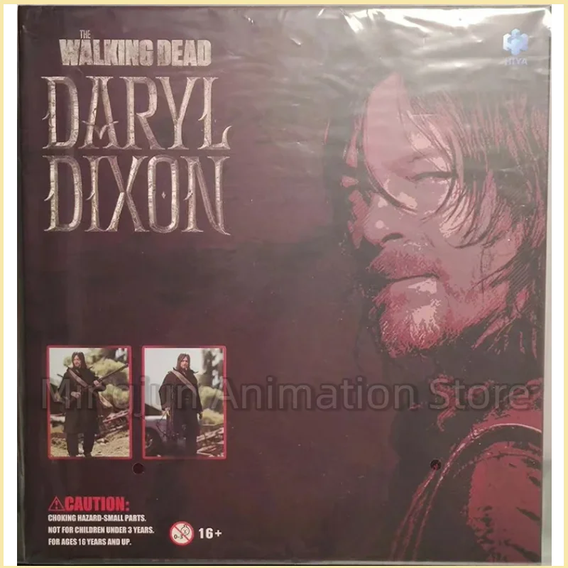 【متوفر】متوفر في المخزون الأصلي HIYA 1/12 The Walking Dead Daryl Dixon سلسلة رائعة من الرسوم المتحركة نماذج هدايا مخصصة