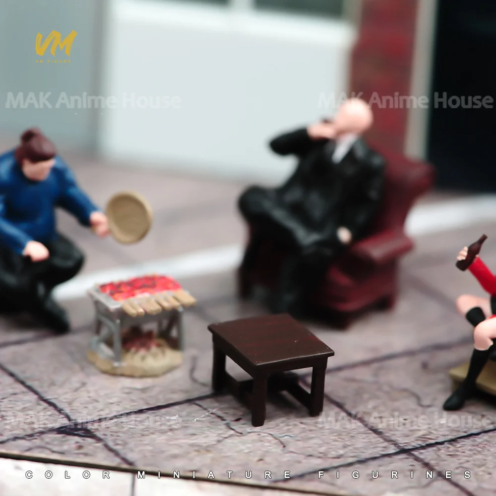 Miniature Figures 1/87 1/64 1/43 1/24 1/18 Fashion New Chinese Cheongsam Sisters Model Prop Creative Toys Dolls