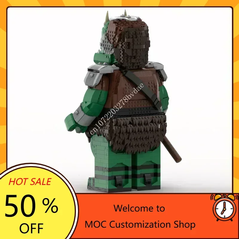 MOC 우주 전투 시리즈 가모레안 가드 메가 피규어 퍼즐 창의적인 DIY 조립 휴일 크리스마스 장난감 어린이 선물