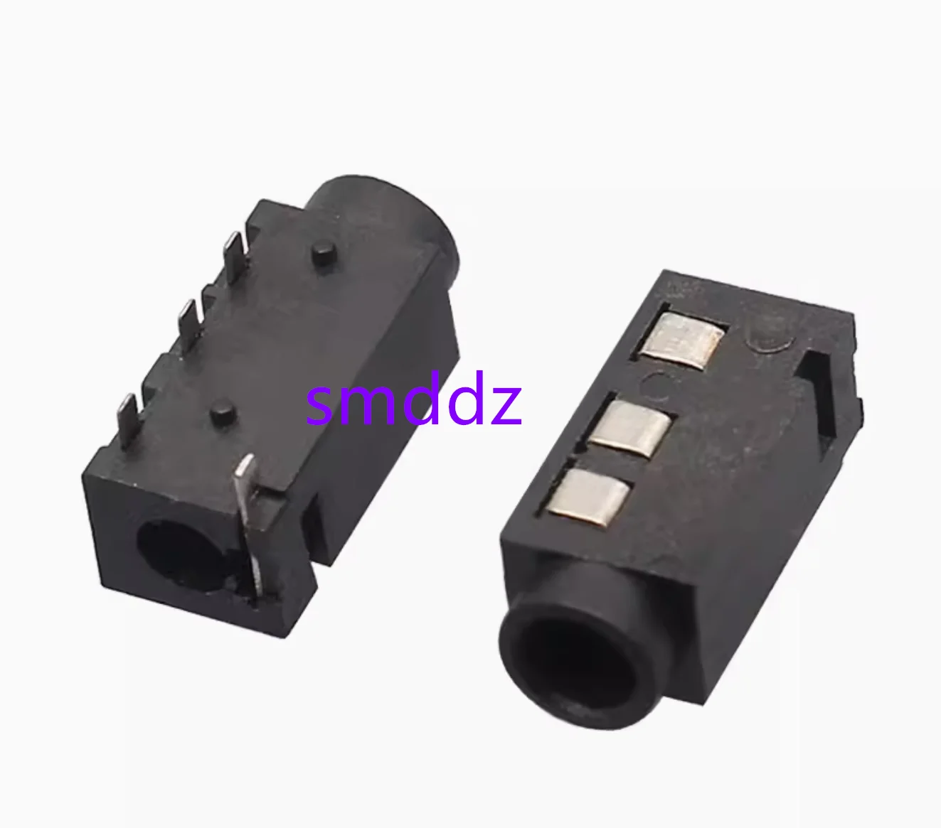 20pcs  PJ-320A audio socket  (3.5mm caliber 4-pin horizontal pin audio socket, headphone audio female socket)