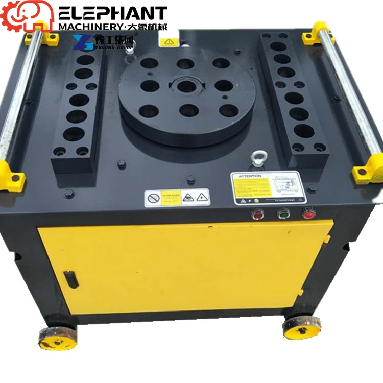 PLC-Controlled Automatic Rebar Bending Machine 3kW Motor Capable Of Bending 28mm Round And Threaded Carbon Steel