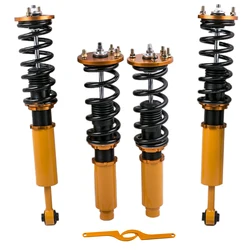 Coilover Suspension Shock Strut For Honda Accord 1998 1999 2000 2001 2002 Adj. Height Coilover Strut Suspension Spring Struts