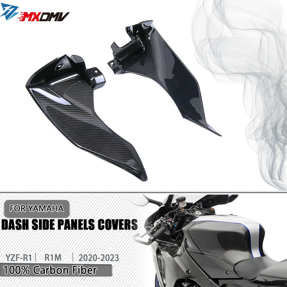 

For Yamaha YZFR1 YZF R1 2020- 2023 Side Panel Interior Dashboard Air Intake Cover Fairing Motorcycle Parts Dashboard Side Panels