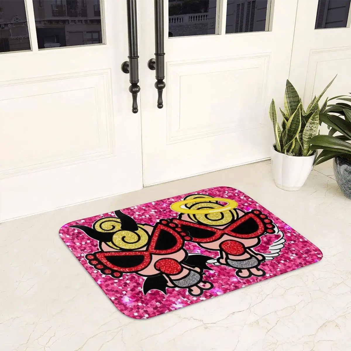 Japan Fashion H-Hysteric-S Mini Anti-slip Doormat Floor Mat Water oil proof Carpet Rug for Kitchen Entrance Bedroom Footpad Mat