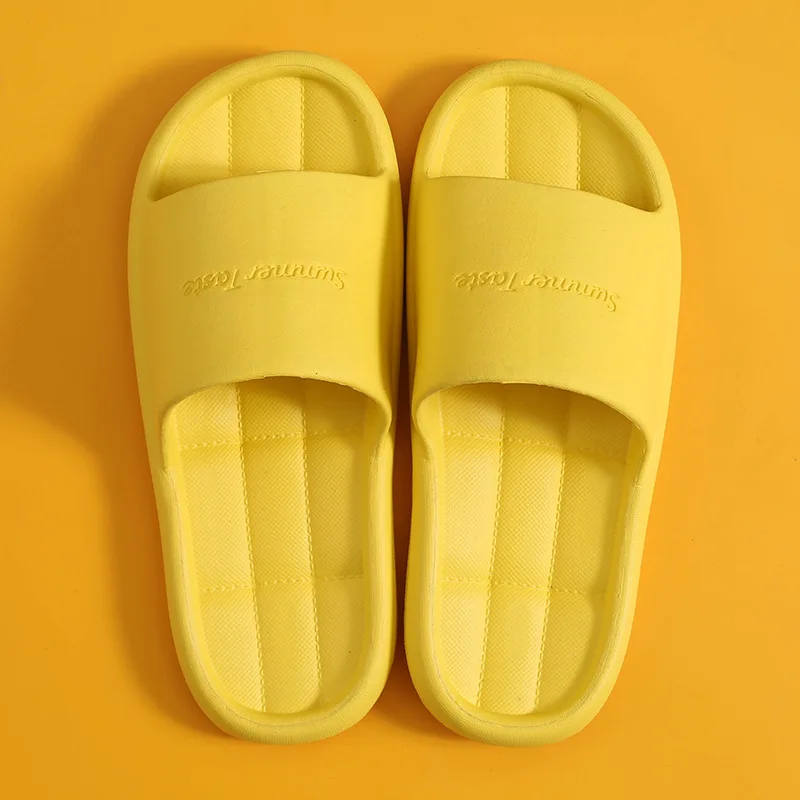 Bathroom Slipper Non Slip EVA Shower Slides Sandals for Women Men Embossed Summer Pool Flip Flop Indoor Home 2024 Shoe Slide