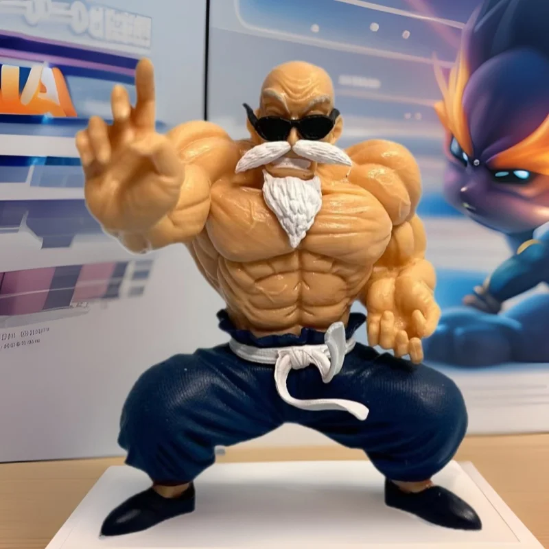 

23 см Dragon Ball Master Roshi аниме фигурка укрепление мышц форма фигурка модель периферийные игрушки подарок