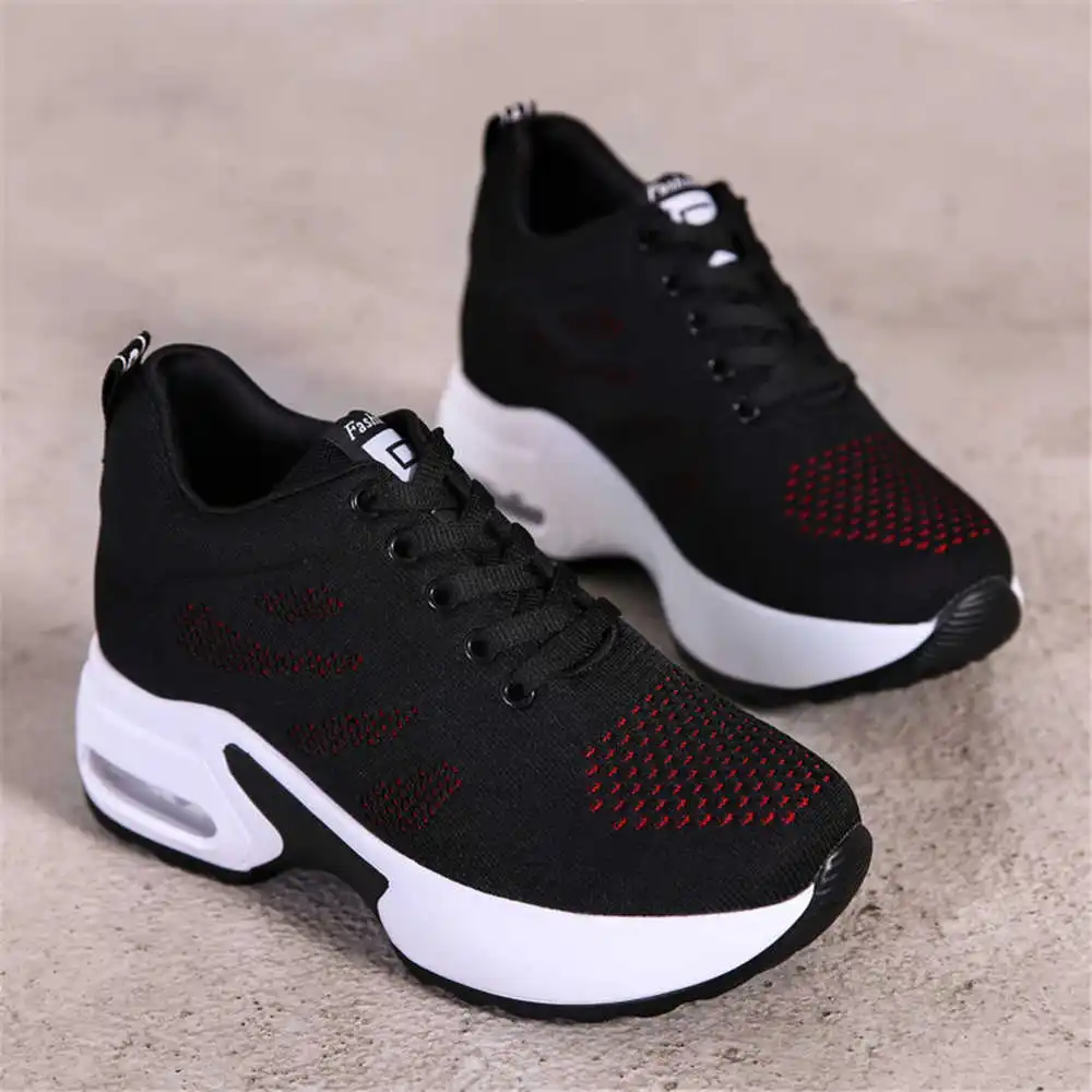 Height Up Fabric Best Sneakers Loafers Women's Shoes 34 Size Luxury Boot Woman Sports Type Exercise High Quality view 2