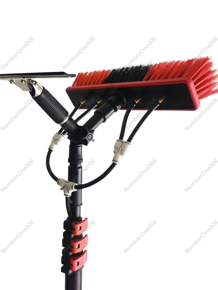 

Cross-border Amazon Sends A Window Cleaning Brush, Telescopic Rod Type Photovoltaic Panel Cleaning Brush, Water Spray Brush