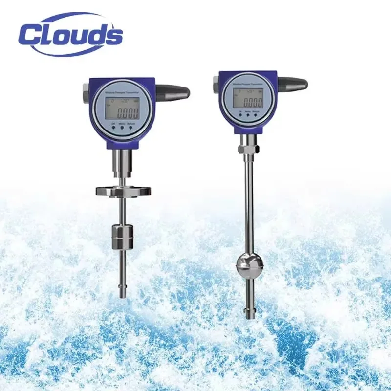 2026 Clouds Wireless 4-20mA HART Tank Liquid Level Sensor Magnetostrictive Level Transmitter for Fuel Oil Communication