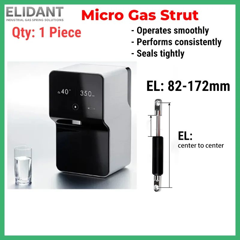 

1PC Micro Gas Spring 10-150N 70-160mm Game Pedal Machine Cover Lift Support for Cabinet Door Toolbox Refrigerator Cover Cupboard