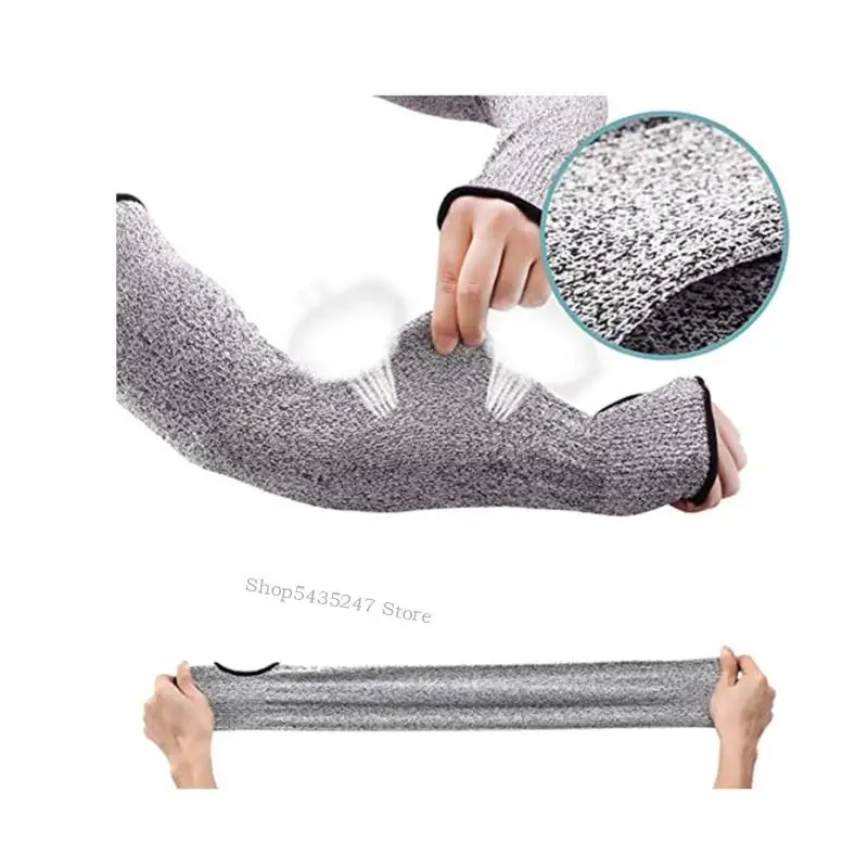 1pc Protetores braço segurança multiuso densidade HPPE Fabric, aprimorando a resistência à abrasão para os H7EF