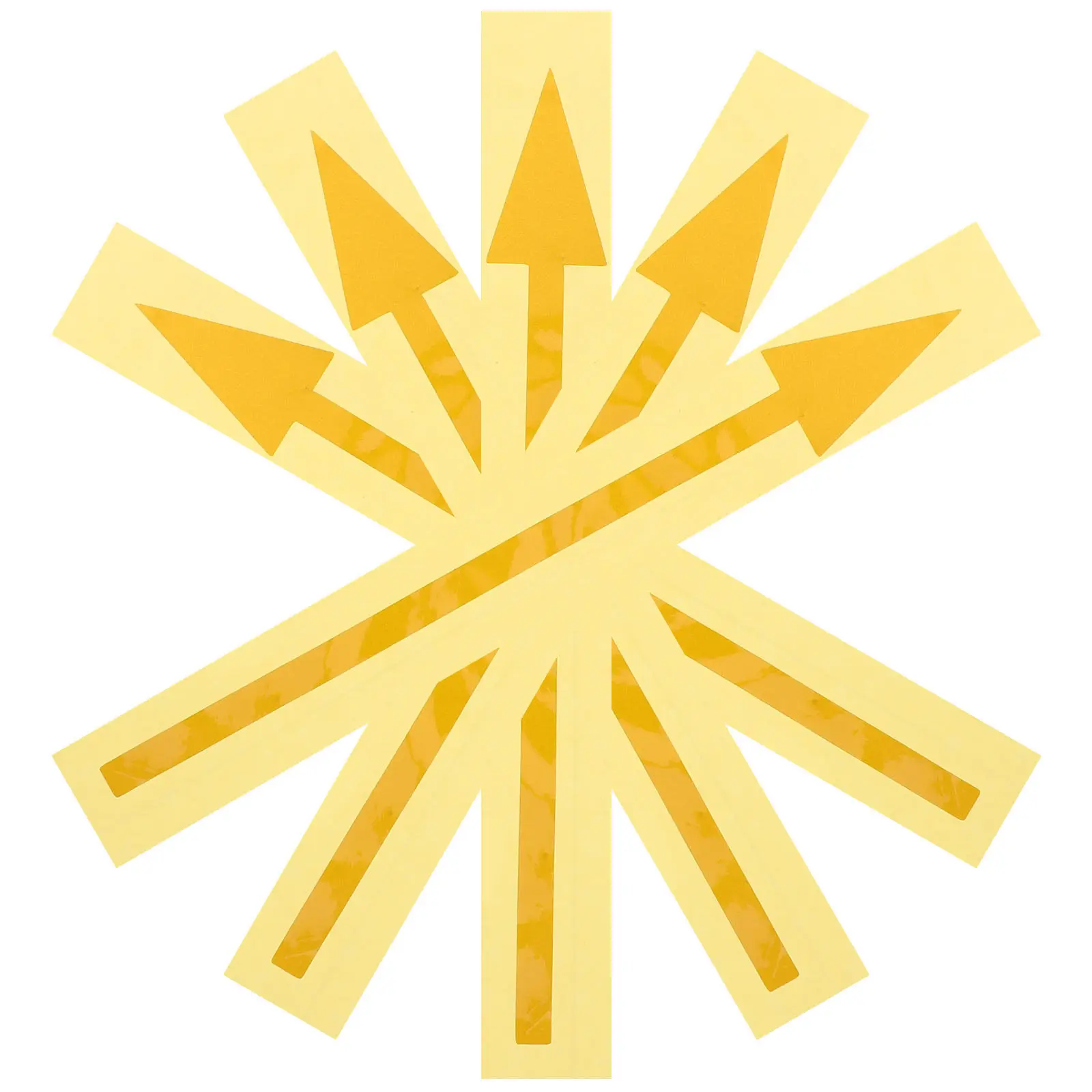 

5Pcs Waterproof Reflective Arrow Decals for Mailbox Outdoor Use Self Adhesive Weather Resistant Directional Stickers Clear