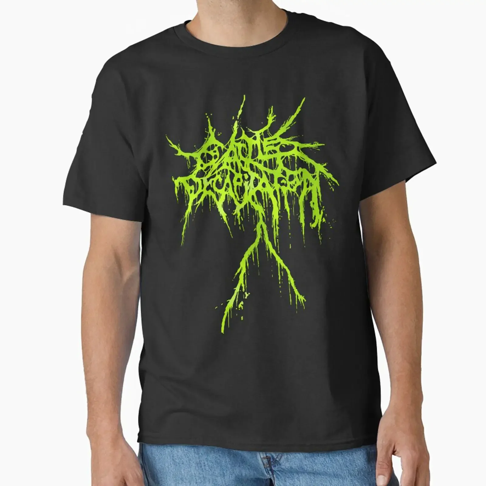 CATTLE DECAPITATION Logo Art designed and sold by MetalRockProg vintage Washed Stylish Top For Everyday Wear Comfortable