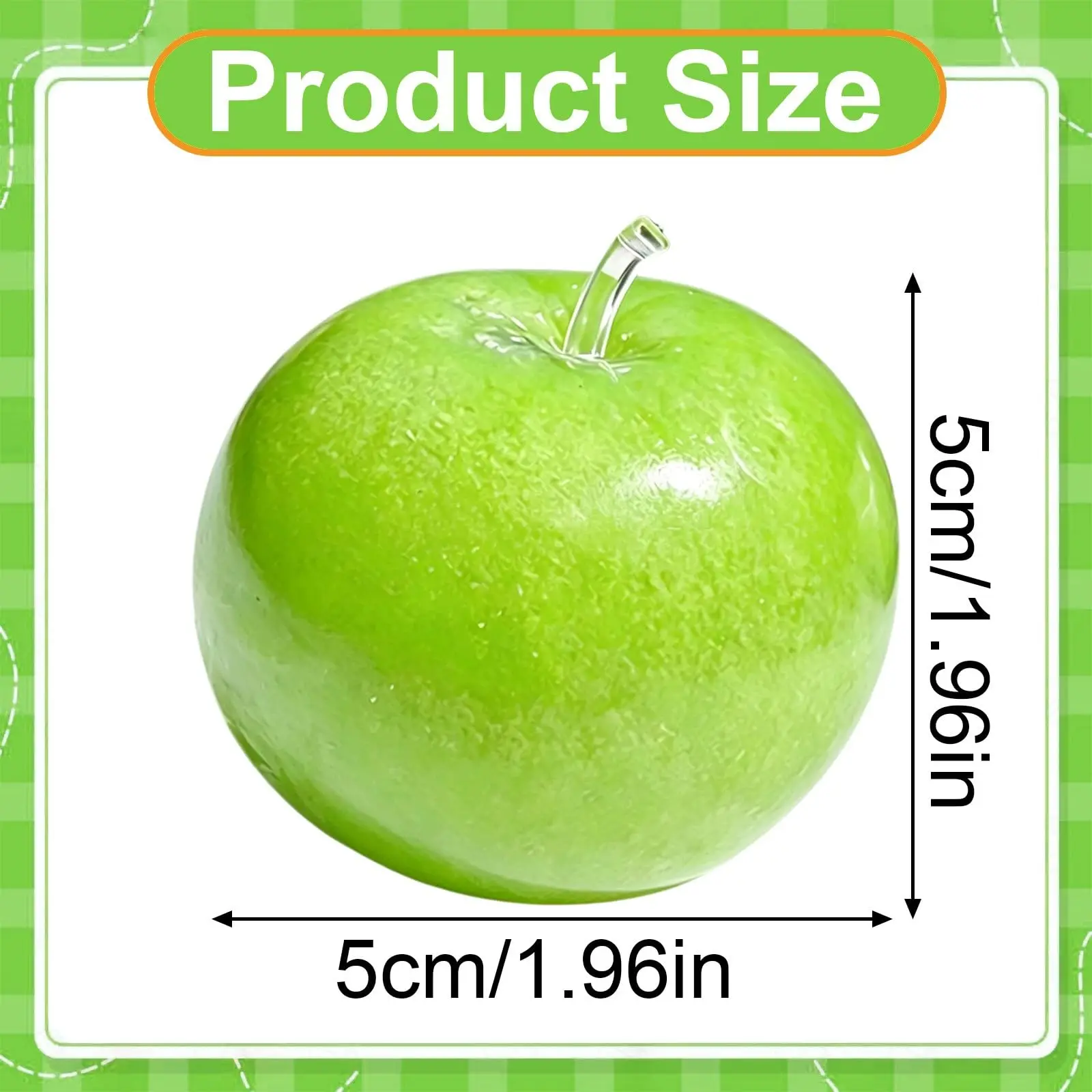 Green Apple Slushie Squishy Fidget Toy Crunchy Moldable Non-Bounce Sensory Stress Reliever Medium Grip Strength Slow Rising Gift image 3
