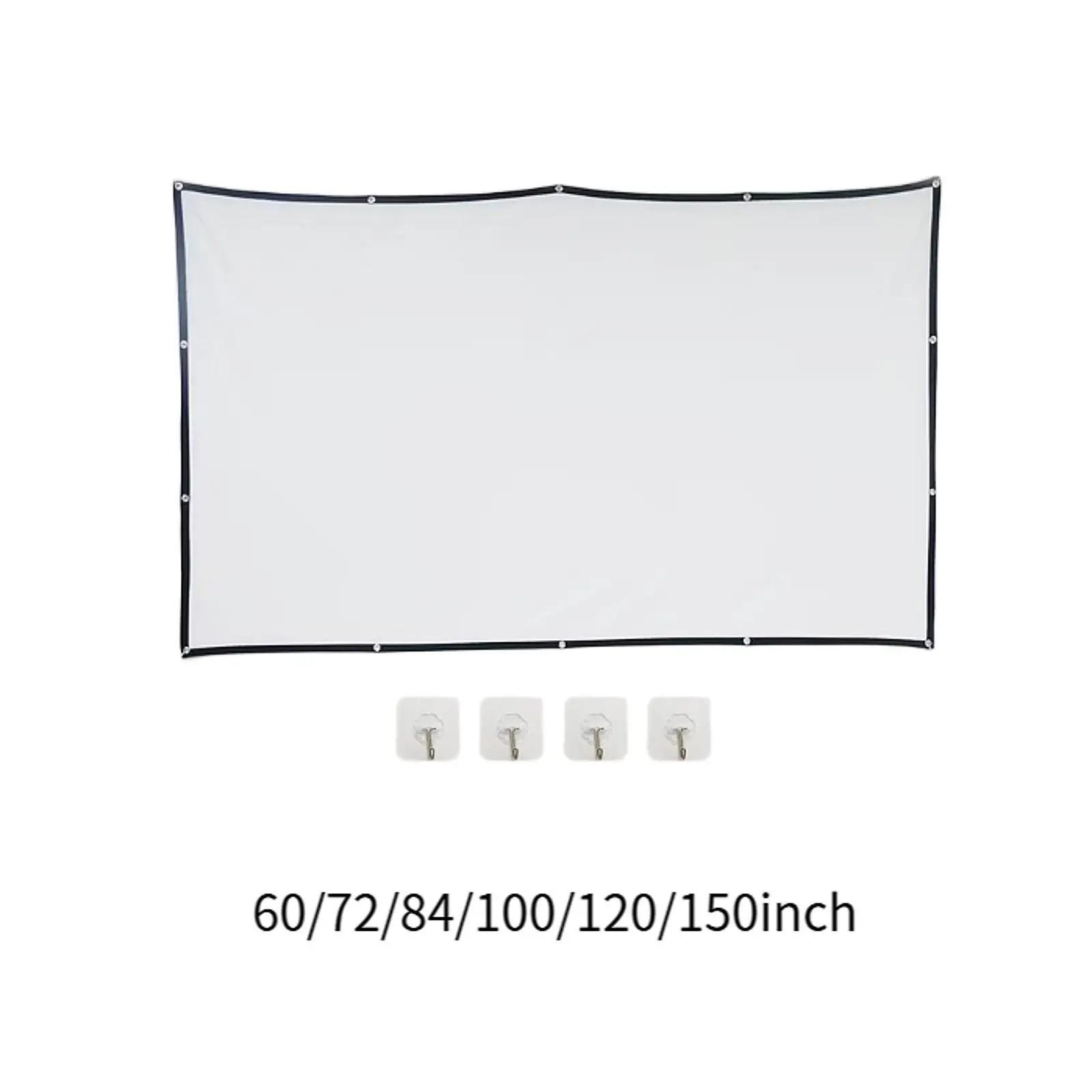 Складной проекционный экран 16:9 моющийся для презентаций в конференц-зале