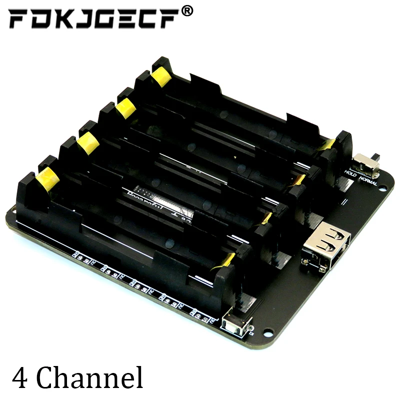 ESP32 ESP32S For Wemos For Raspberry Pi 18650 Battery Charge Shield Board V3 Micro USB Port Type-A USB 0.5A 1 / 2 / 4 Channel