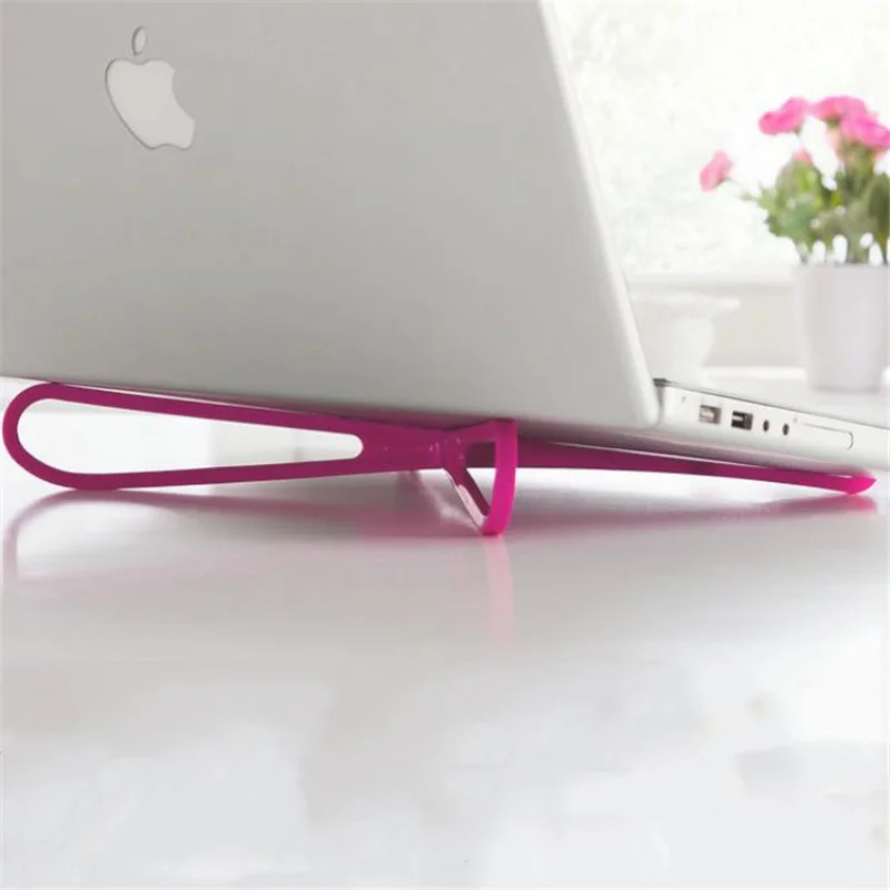 Universal Laptop Stand 4 Colors Portable Monitor Stand Lightweight Tablet Holder Heat Sink Cooling  Laptops Bracket for Desk