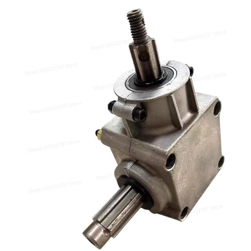 Right Angle Gearbox Transmission Gearbox, Multifunctional Small Cutting Table Machine Gear Reducer Right Angle Box