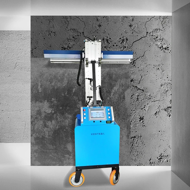 YG Customized Hot Selling Automatic Plastering Machine for Wall Moter Automatic Rendering Machine Wall Plastering Hydraulic