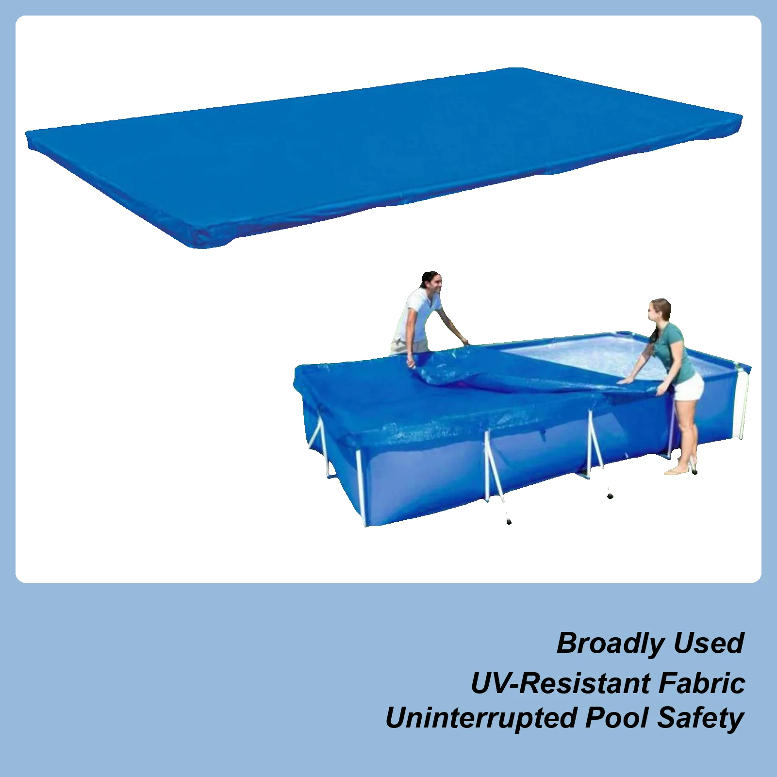 

Чехлы для бассейна, прямоугольное сверхмощное зимнее покрывало для бассейна, усиленное всепогодное одеяло для гидромассажной ванны для наружного двора, двора