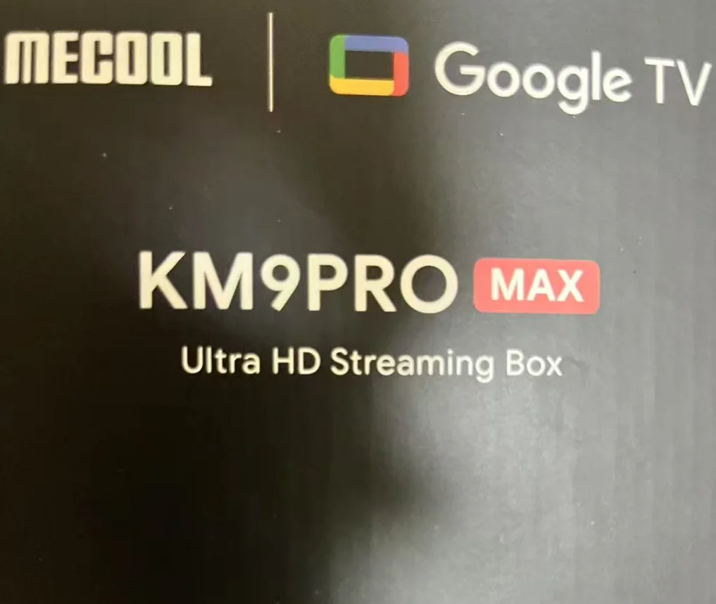 2025 MECOOL KM9 PRO MAX Android 12.0 TV Box Realtek1325-B 2GB 32GB HDR10 2T2R WIFI5 معتمد Google 4K Netflix & Prime Video