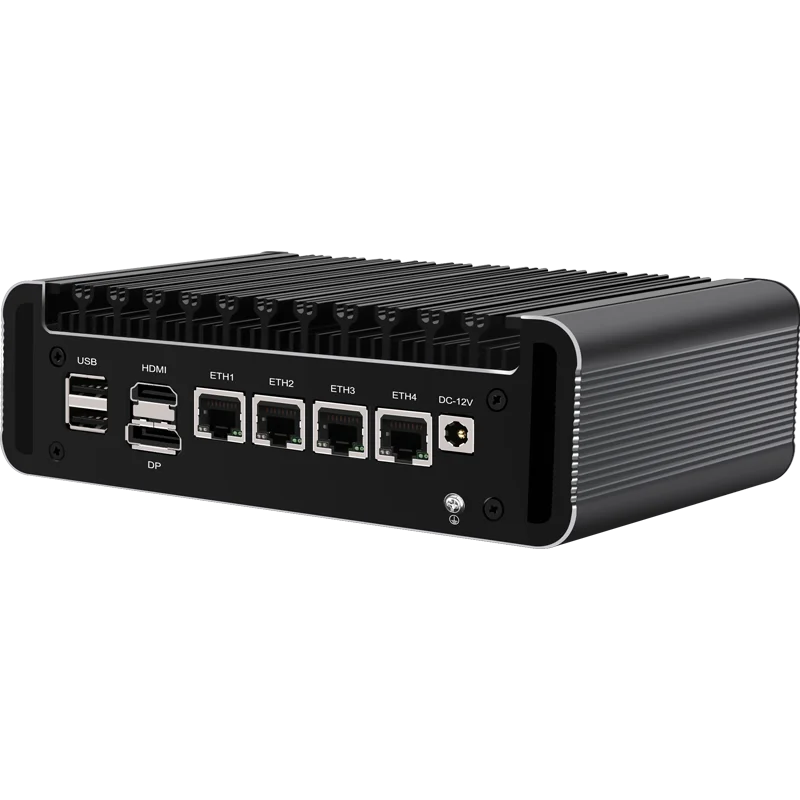 Upgrade i226-V N5105 V5 Softroute Mini-host /OpenWrt/PVE/ESXI Fansless Energy Saving PC