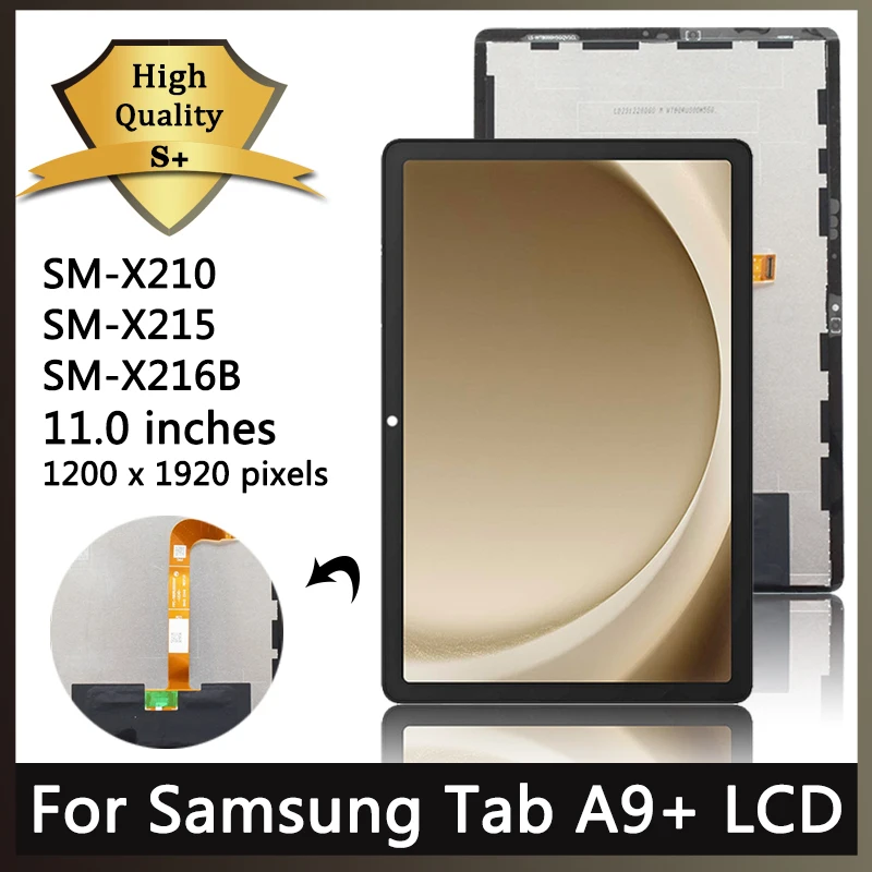 11“inch New For Samsung Tab A9+ A9 Plus SM-X210 SM-X215 SM-X216 LCD Display Touch Screen Panel Tablet Digitizer Assembly