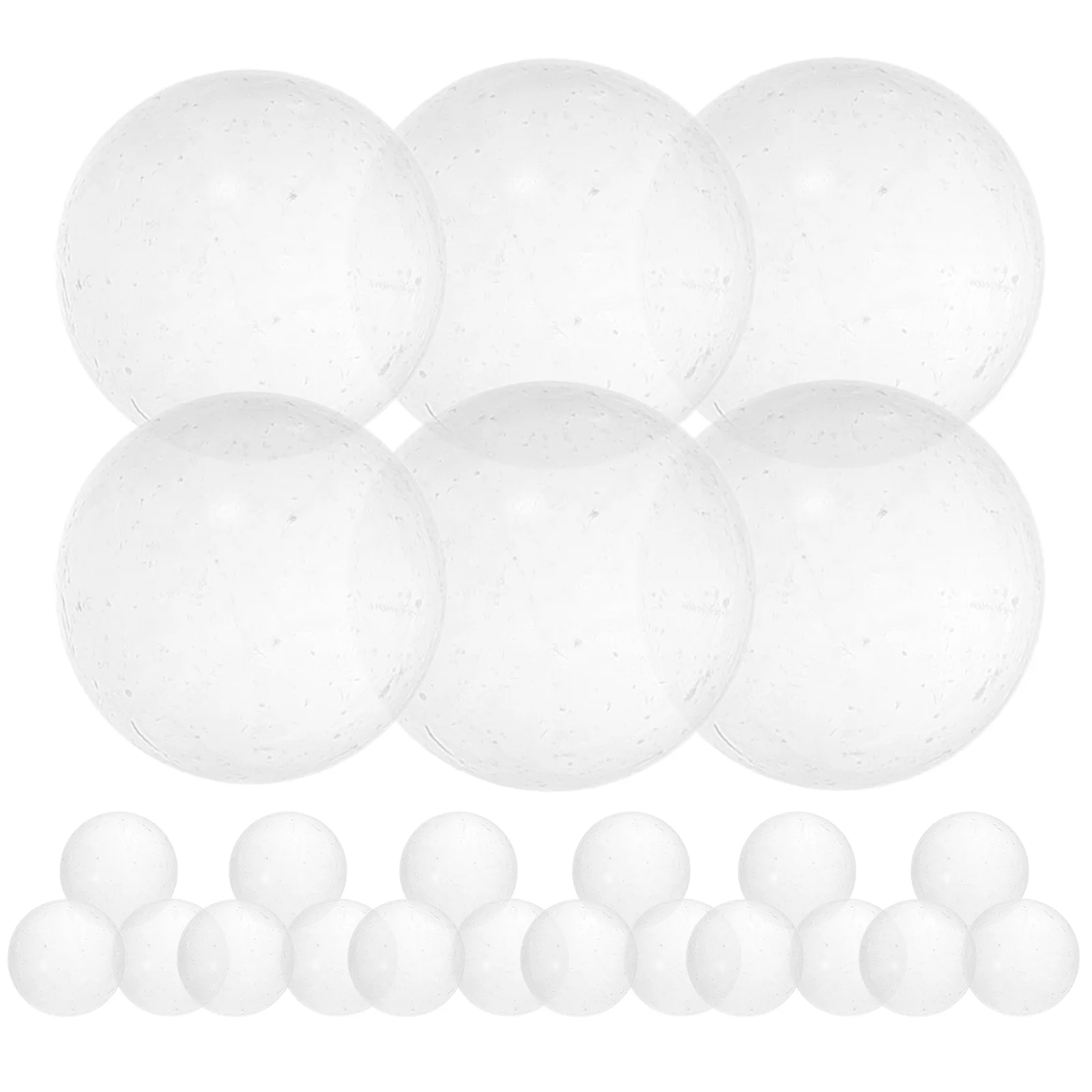 30 peças contas de vidro decorativas mármores bolas de tanque de peixes pedras cristalinas para enchimento de vaso