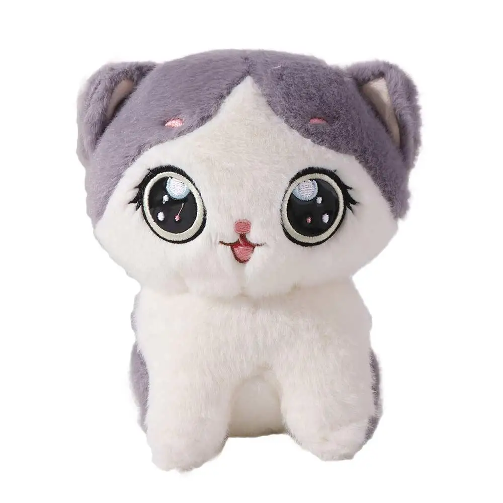 

Big Eyed Cat Plush Toys Stuffed Animal Sofa Decoration Cat Stuffed Doll Pillow Cushion Cartoon Cute Kitten Doll Sleeping Doll