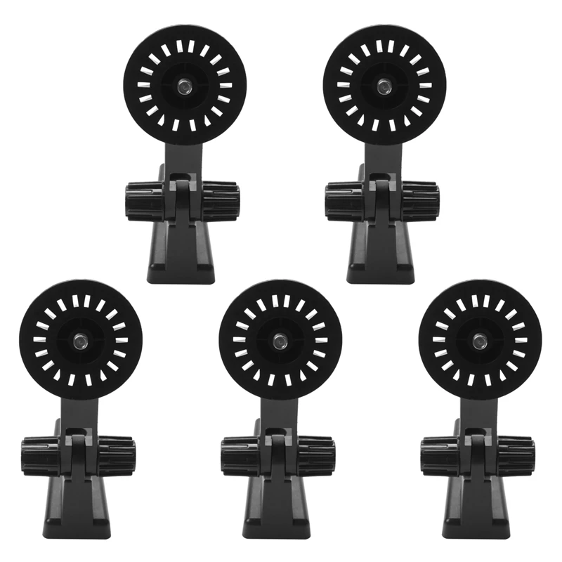 

5X Wall Mount Bracket Cam Storage Stand Holder 180 Degree Adjustable For Cloud Camera 291 Series Wifi Home Camara(Black)