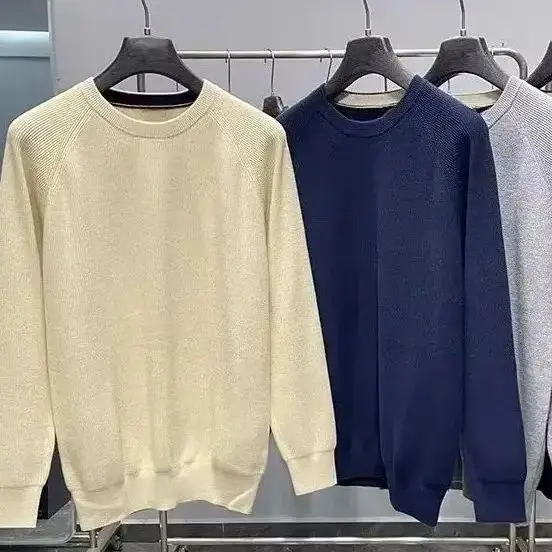 

BC sweater bottoming shirt versatile casual knitted wool sweater