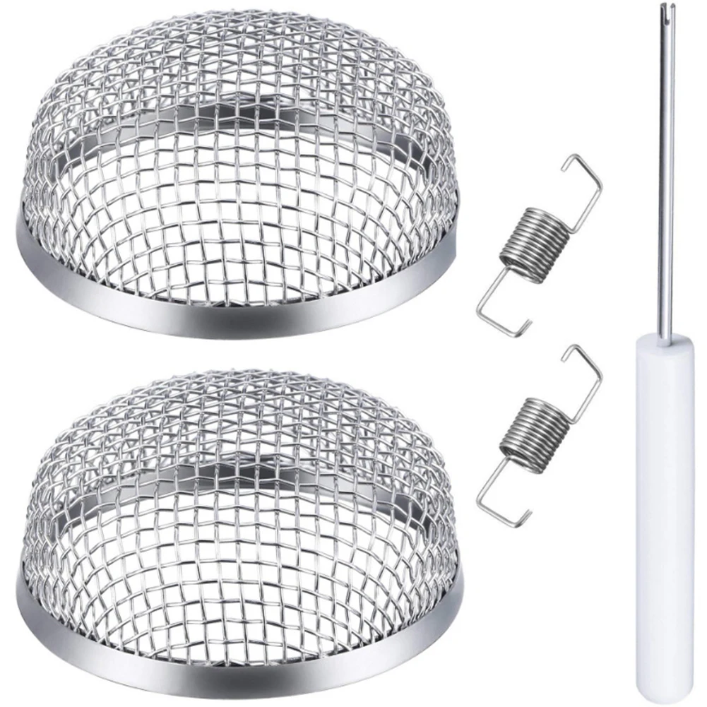 

2 8 Inch RV For Stove Vent Cover Stainless Steel Mesh with Installation Tools for Quick Setup and Reliable Protection