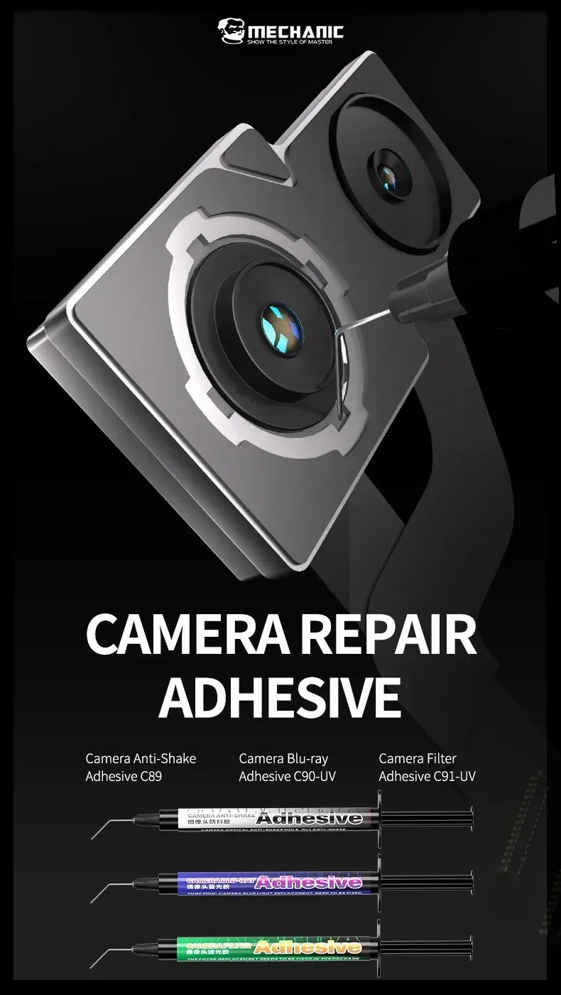 Mechanic Camera Structure Optical Anti-shake Glue Repair Camera Is Suitable for Non-disconnection Shaking Fixed Lens Parts Tools