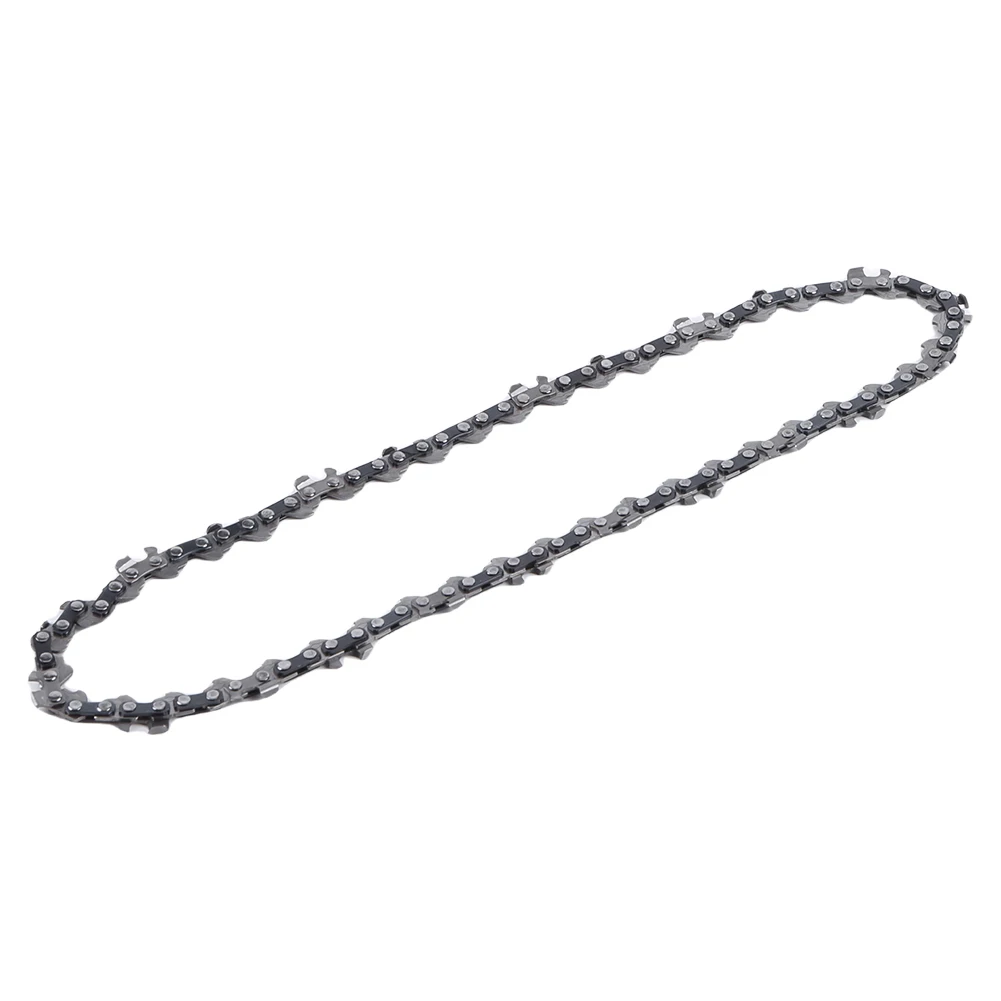 Mini chaîne de tronçonneuse en acier de 8 pouces, 45/48 maillons d'entraînement, remplacement de chaîne de scie, accessoire de scie électrique