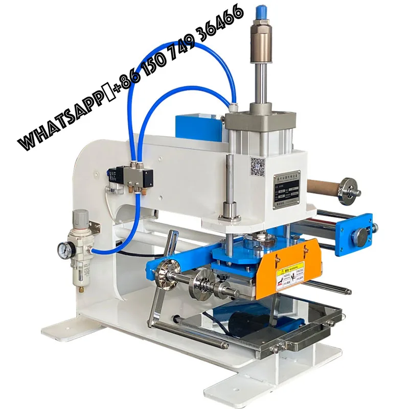 

618 8A Hot Foil Stamping Machine for Plastic,Paper,Wood,PU,Business Card,PVC Pneumatic Bronzing Machine