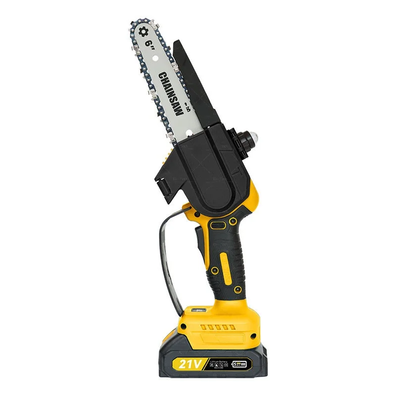

Lightweight Power Saw Mini Chainsaw 6-Inch Cordless Electric Chainsaw Compact Cordless Chainsaw for Women