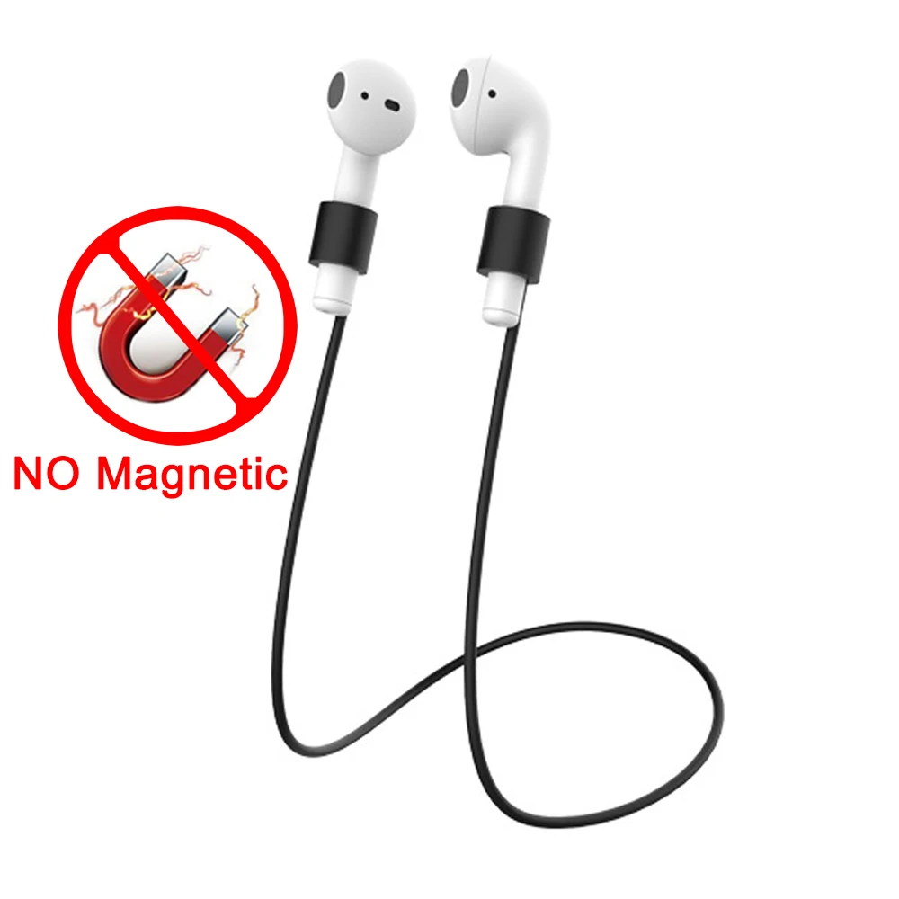 Weiche Silikon-Anti-Verlust-Magnetseil-Ohrhörer für Apple Airpods 2 1 3 Air Pods Pro Bluetooth Wireless Headphone Earbuds Strap – Detail 15
