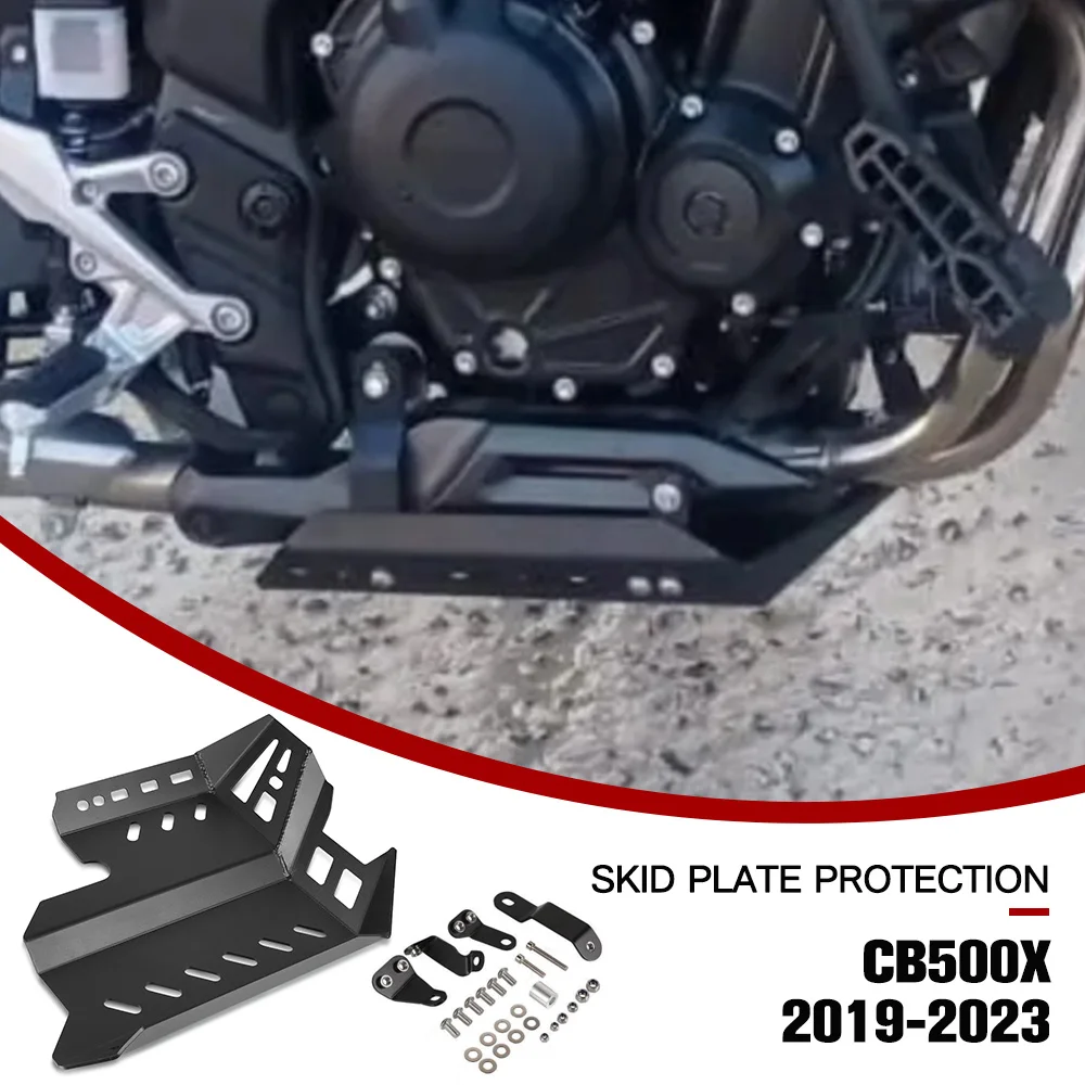 

Motorcycle Skid Plate Bash Frame Guard Protection Cover Protector Accessories For HONDA CB500X 2019 2020 2021 2022 2023 CB 500 X